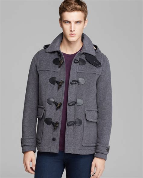 burberry toggle coat on sale|burberry men's coat outlet.